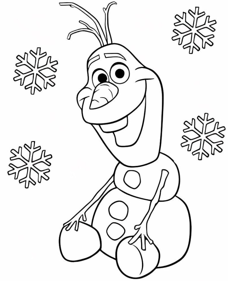 Free Printable Snowflake Coloring Pages For Kids