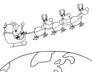 Free Printable Rudolph Coloring Pages For Kids