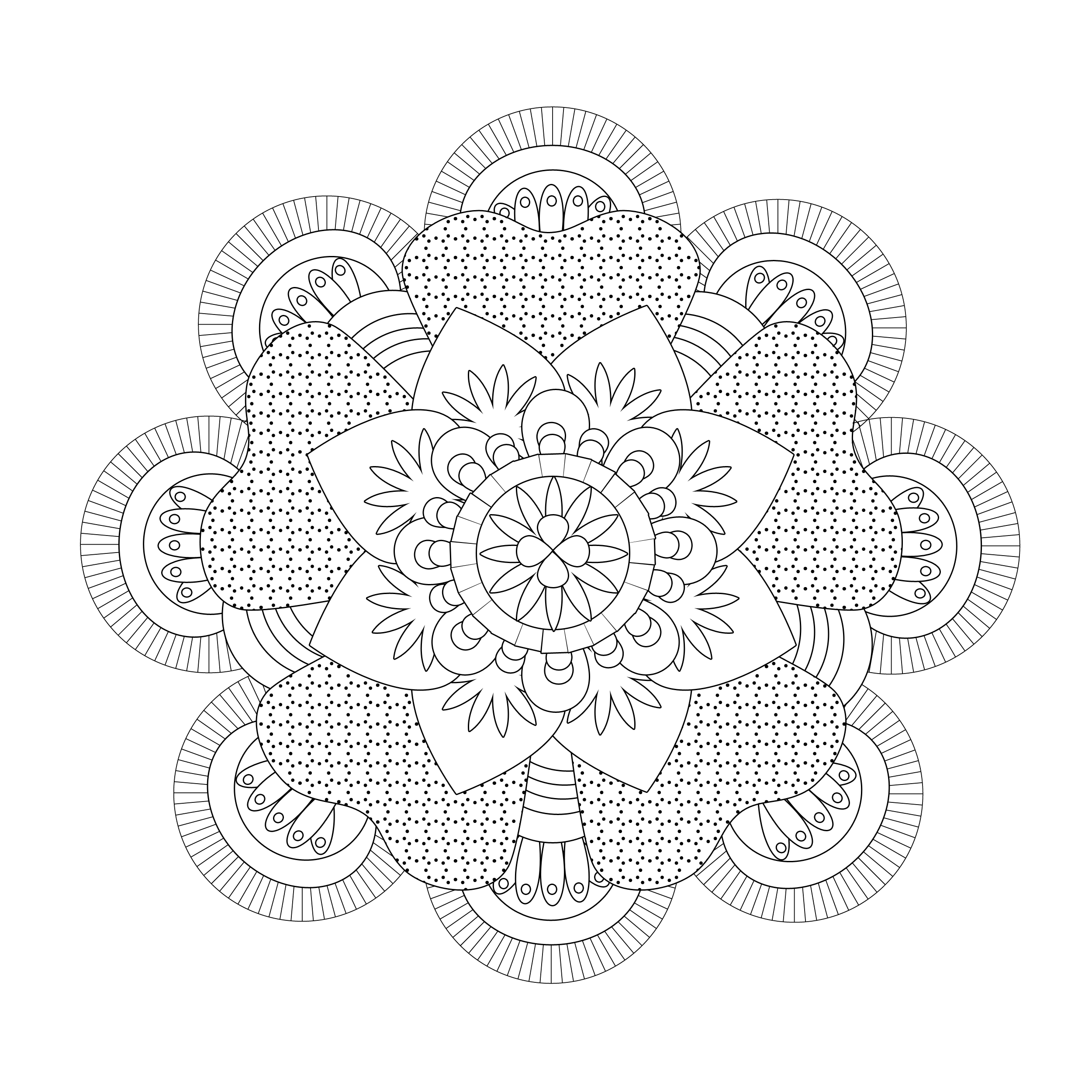 Free Printable Mandala Coloring Pages For Adults Best Coloring Pages