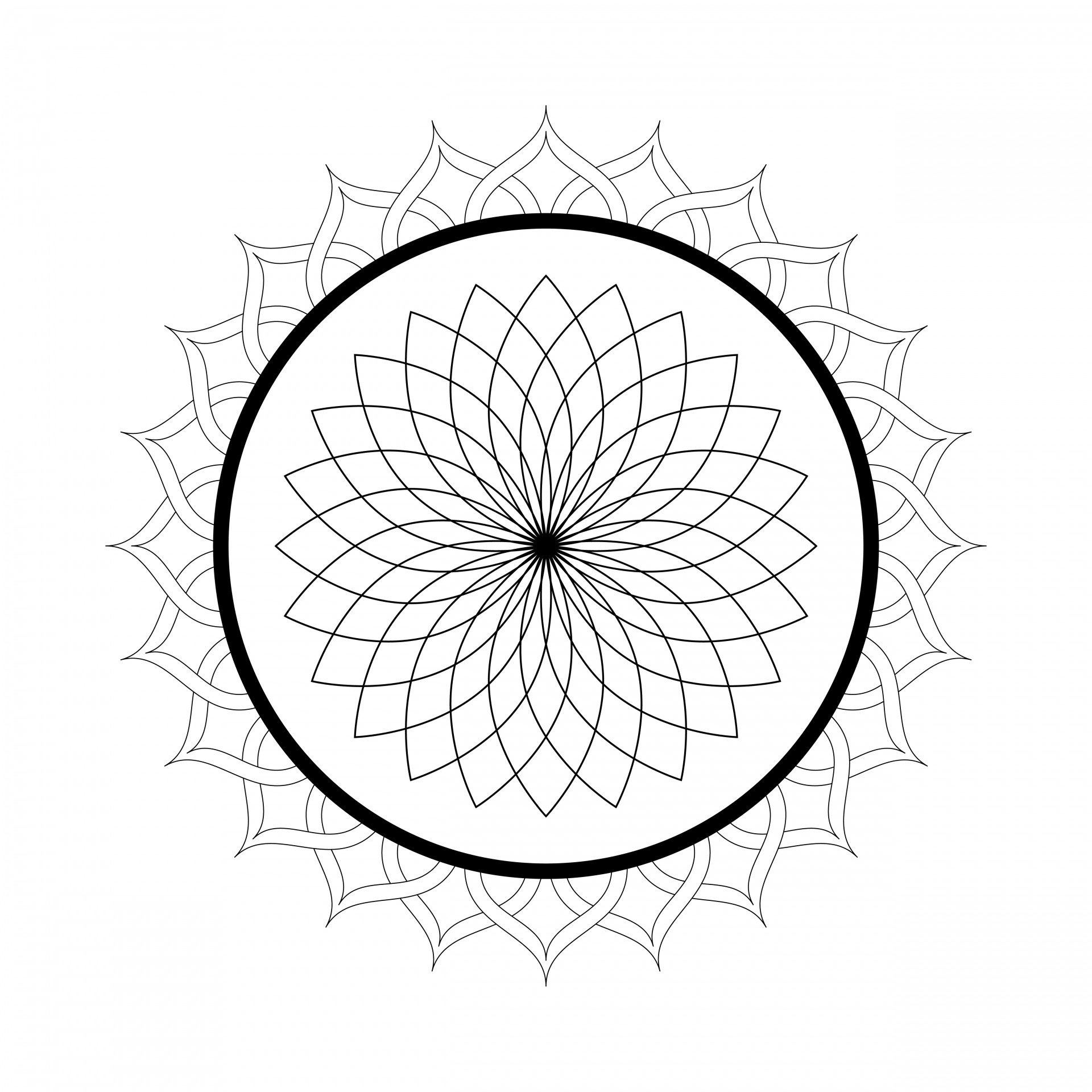 Download Free Printable Mandala Coloring Pages For Adults - Best ...