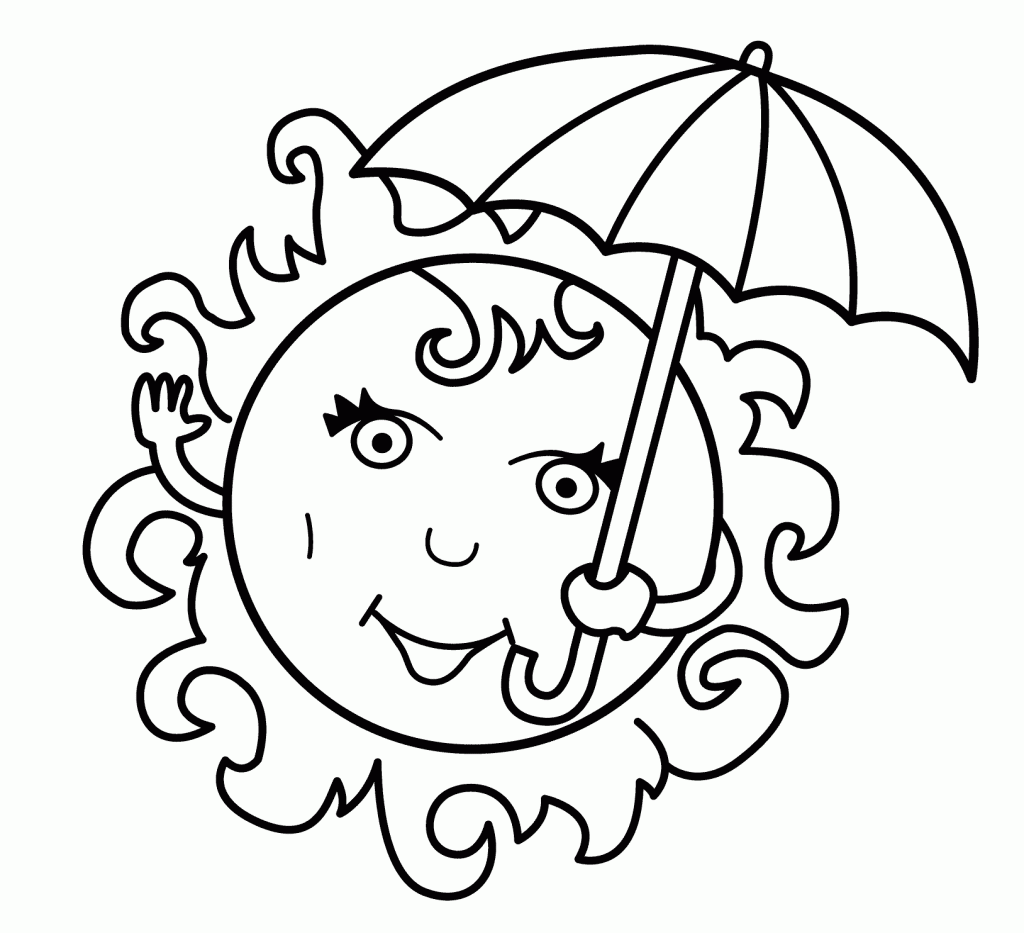 printable summer coloring pages for adults