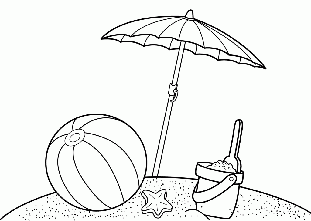 Download Free Printable Summer Coloring Pages For Kids 