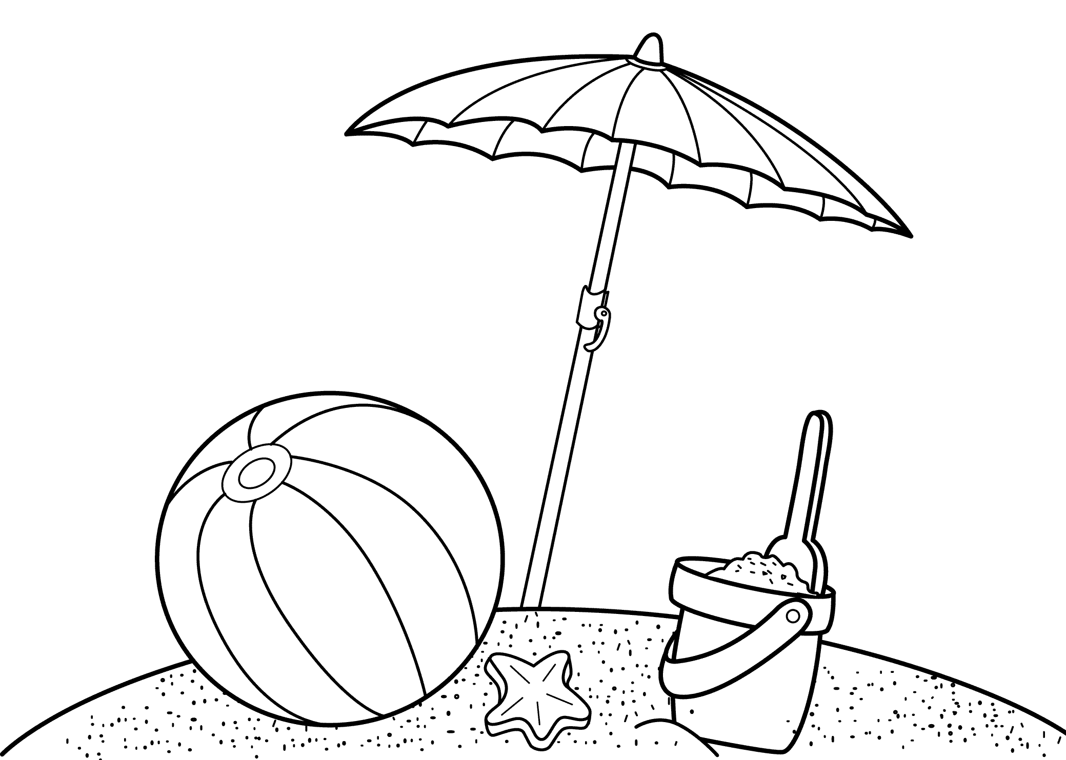 Coloring Pages Printable Summer