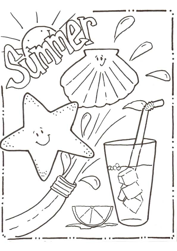 Download Free Printable Summer Coloring Pages For Kids!