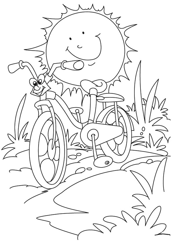  Fun In The Sun Coloring Pages 8