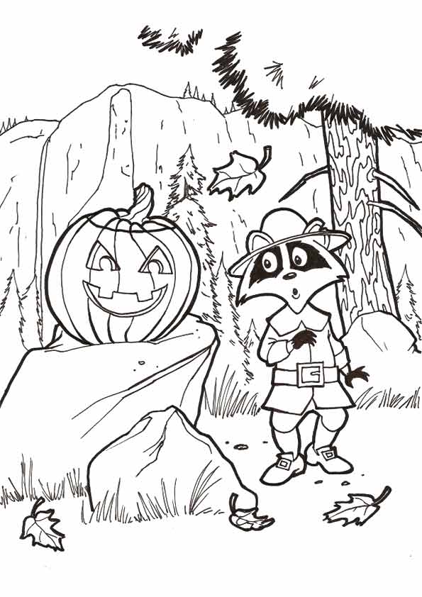 free fall coloring pages for middle school