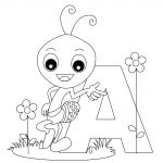 free printable alphabet coloring pages for kids best