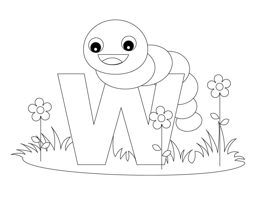 Free Printable Alphabet Coloring Pages For Kids Best Coloring Pages 