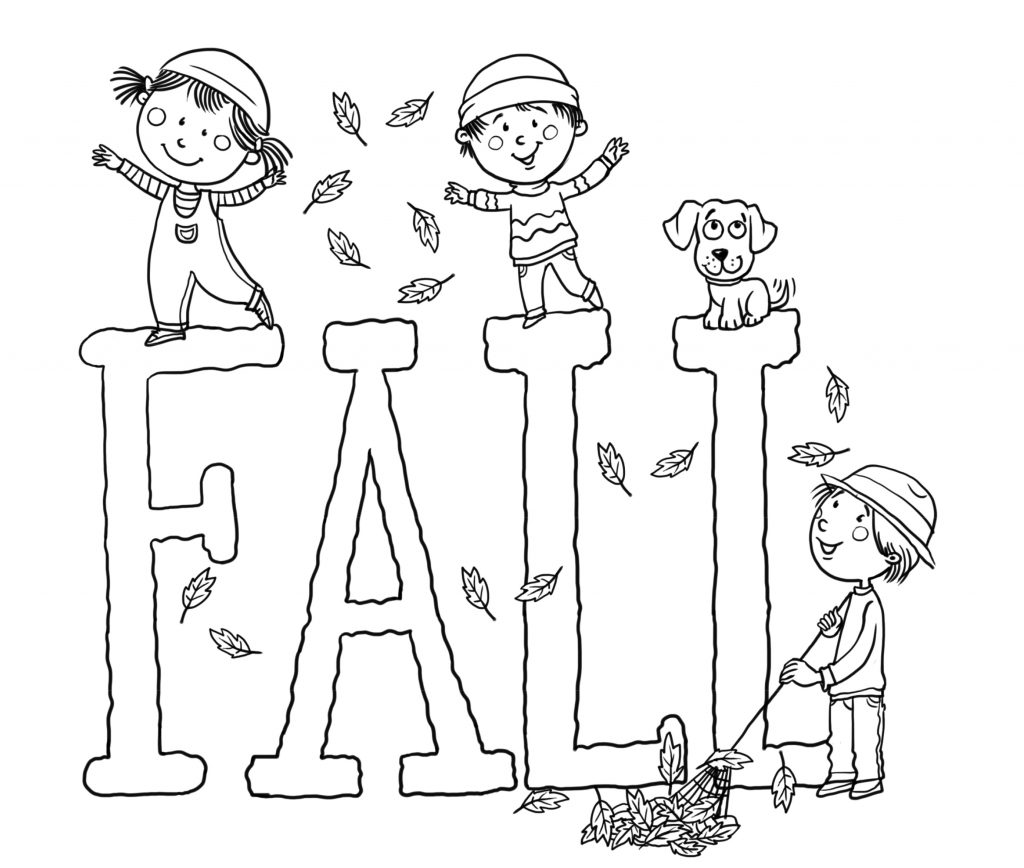 Free Fall Printables To Color
