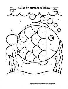 Free Printable Color by Number Coloring Pages - Best Coloring Pages For ...