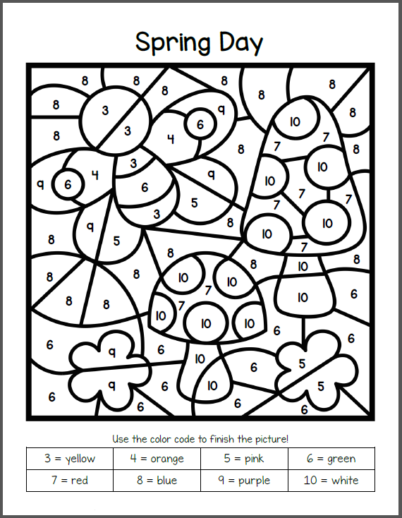 Download Coloring Pages With Numbers Pdf Pics