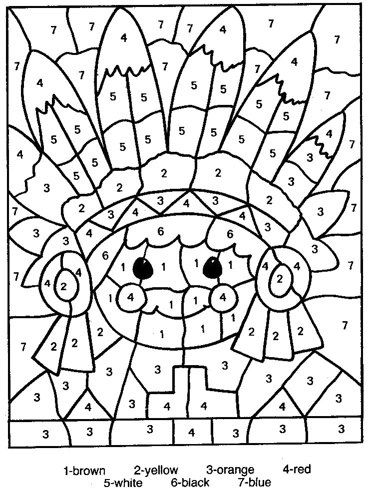 Free Color By Number Printable Pdf