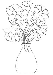 Free Printable Flower Coloring Pages For Kids - Best Coloring Pages For ...