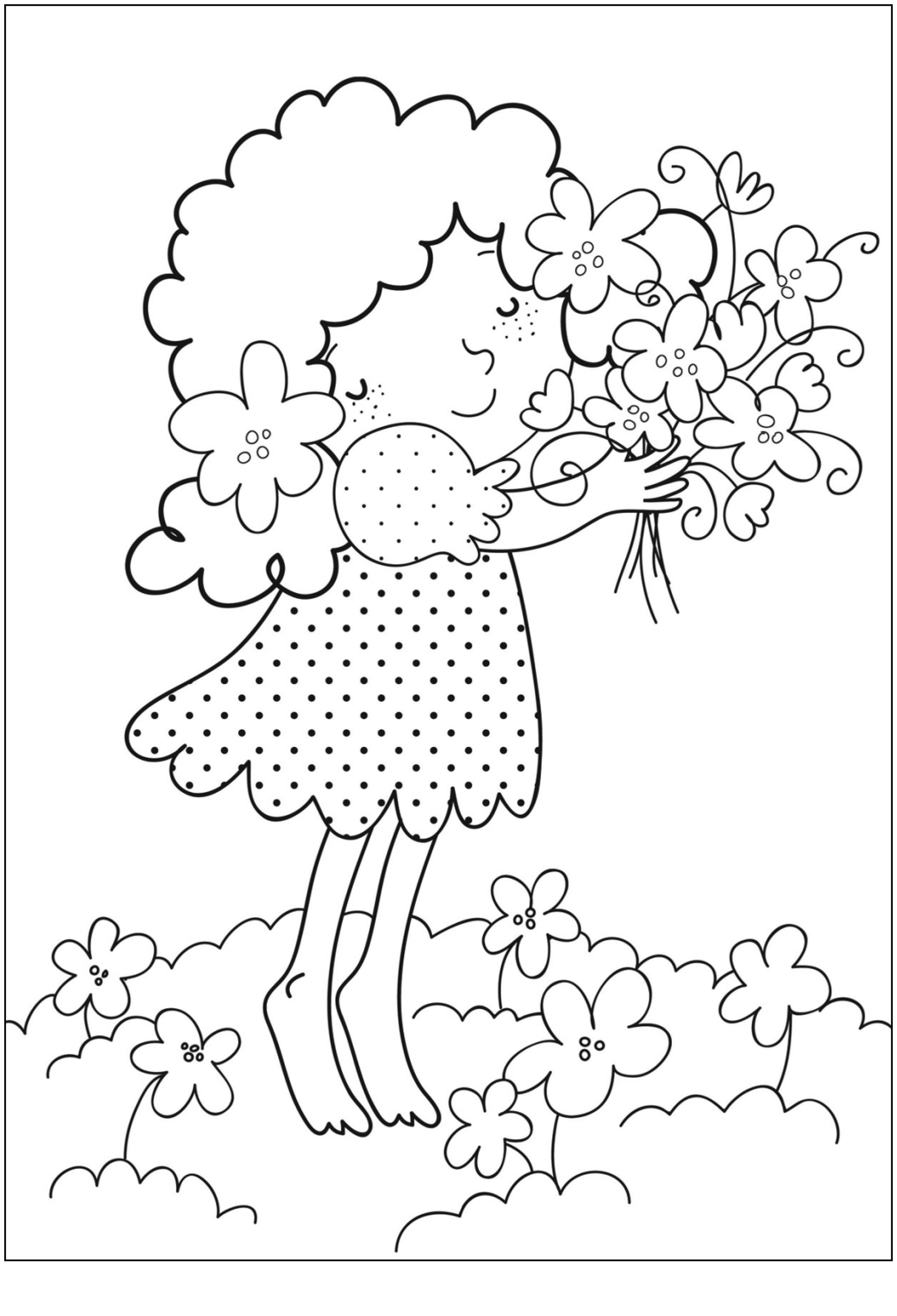 Free Printable Flower Coloring Pages For Kids Best Coloring Pages For Kids