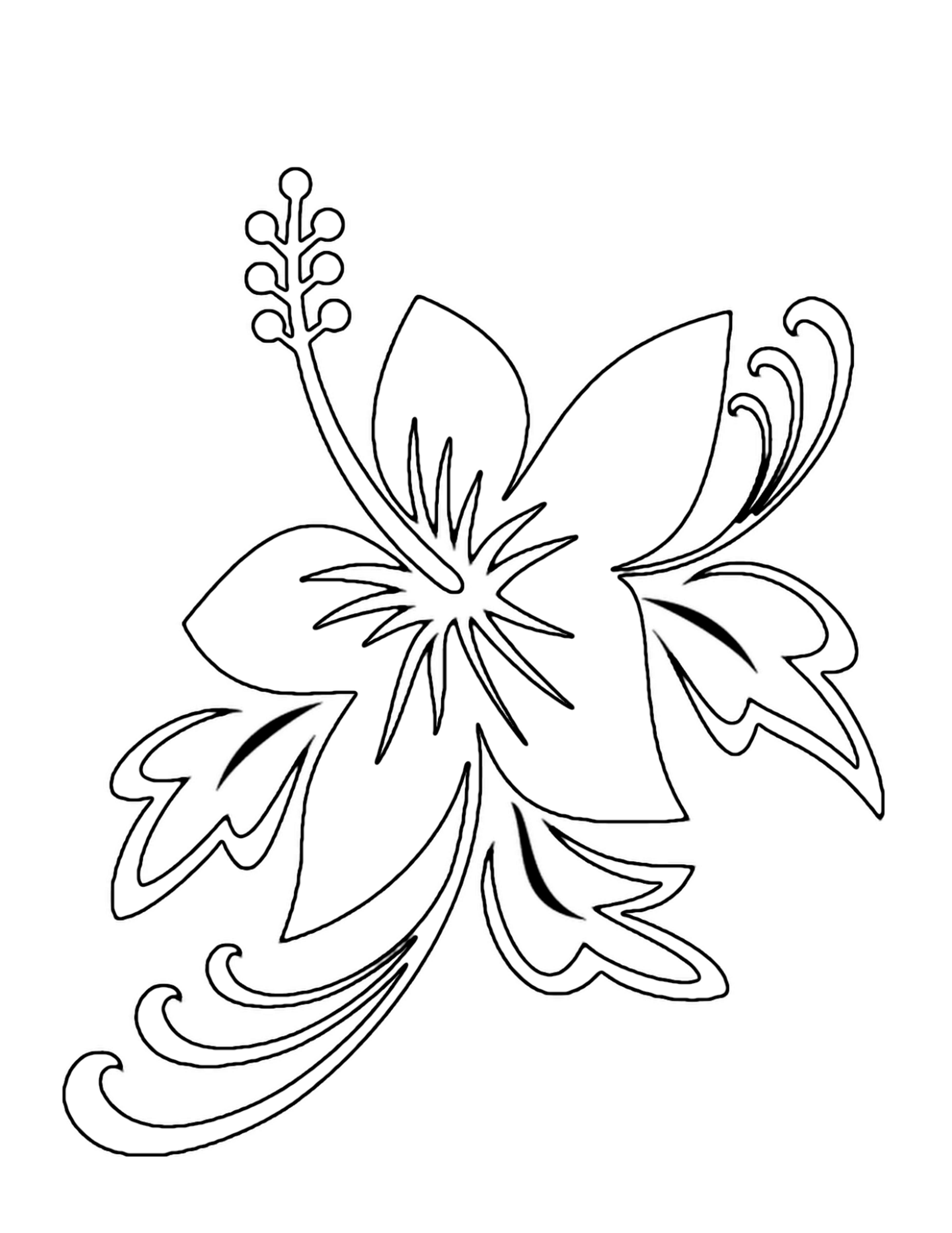 Download Free Printable Flower Coloring Pages For Kids Best Coloring Pages For Kids