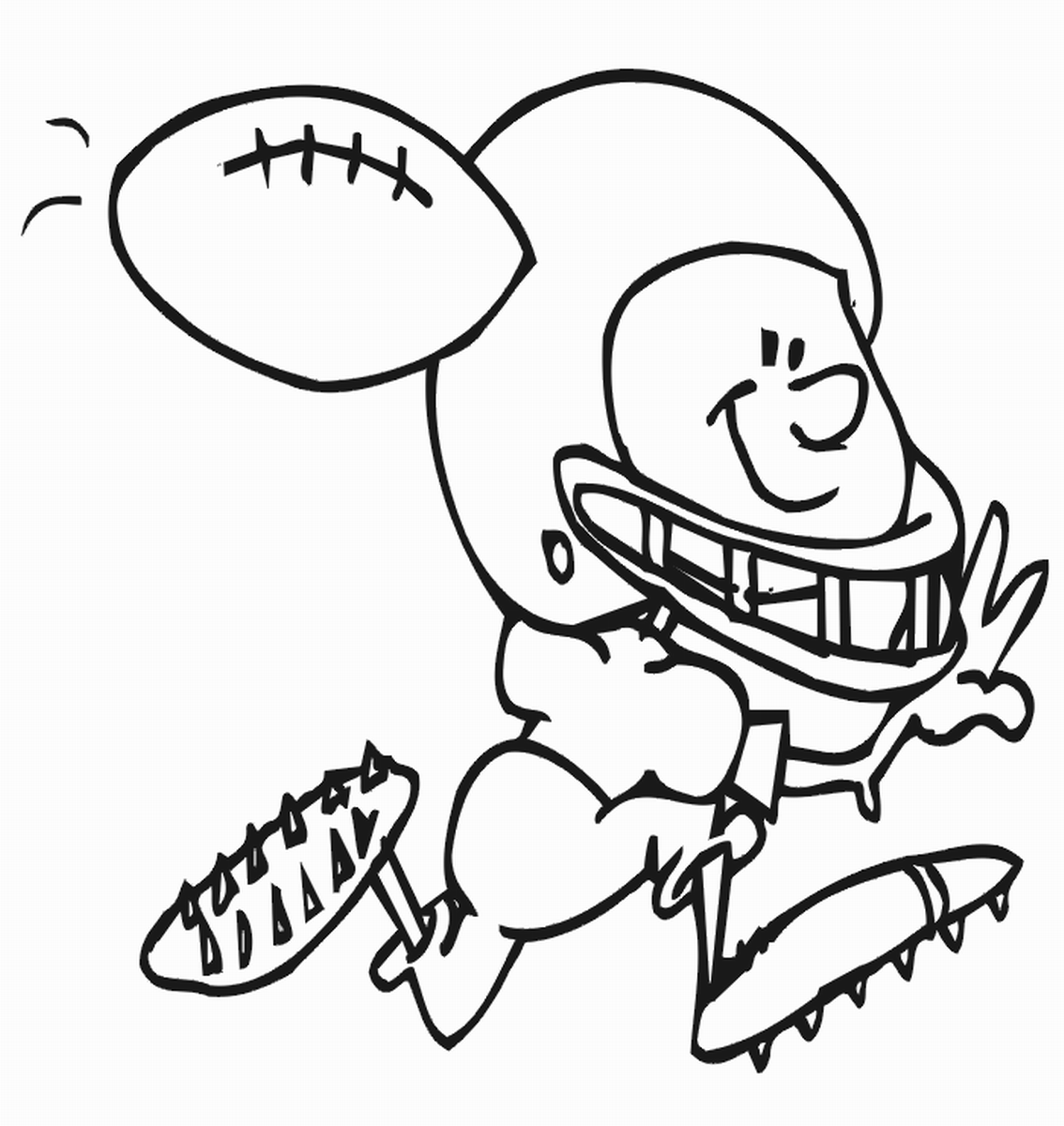 Free Printable Coloring Pages Of Football 7