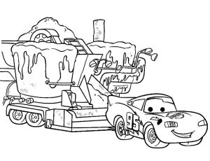 free printable lightning mcqueen coloring pages for kids