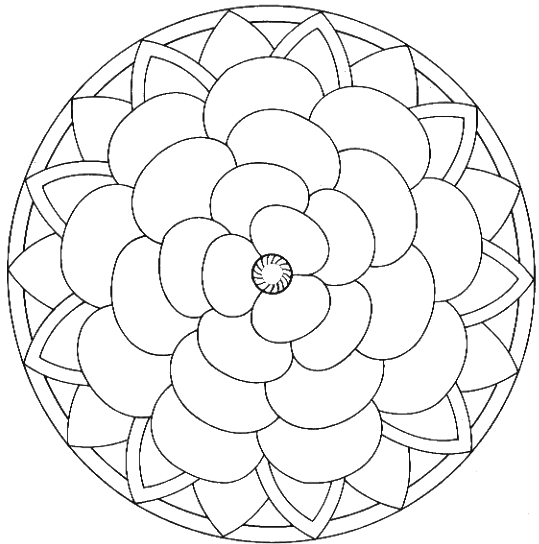Free Printable Mandalas for Kids - Best Coloring Pages For ...