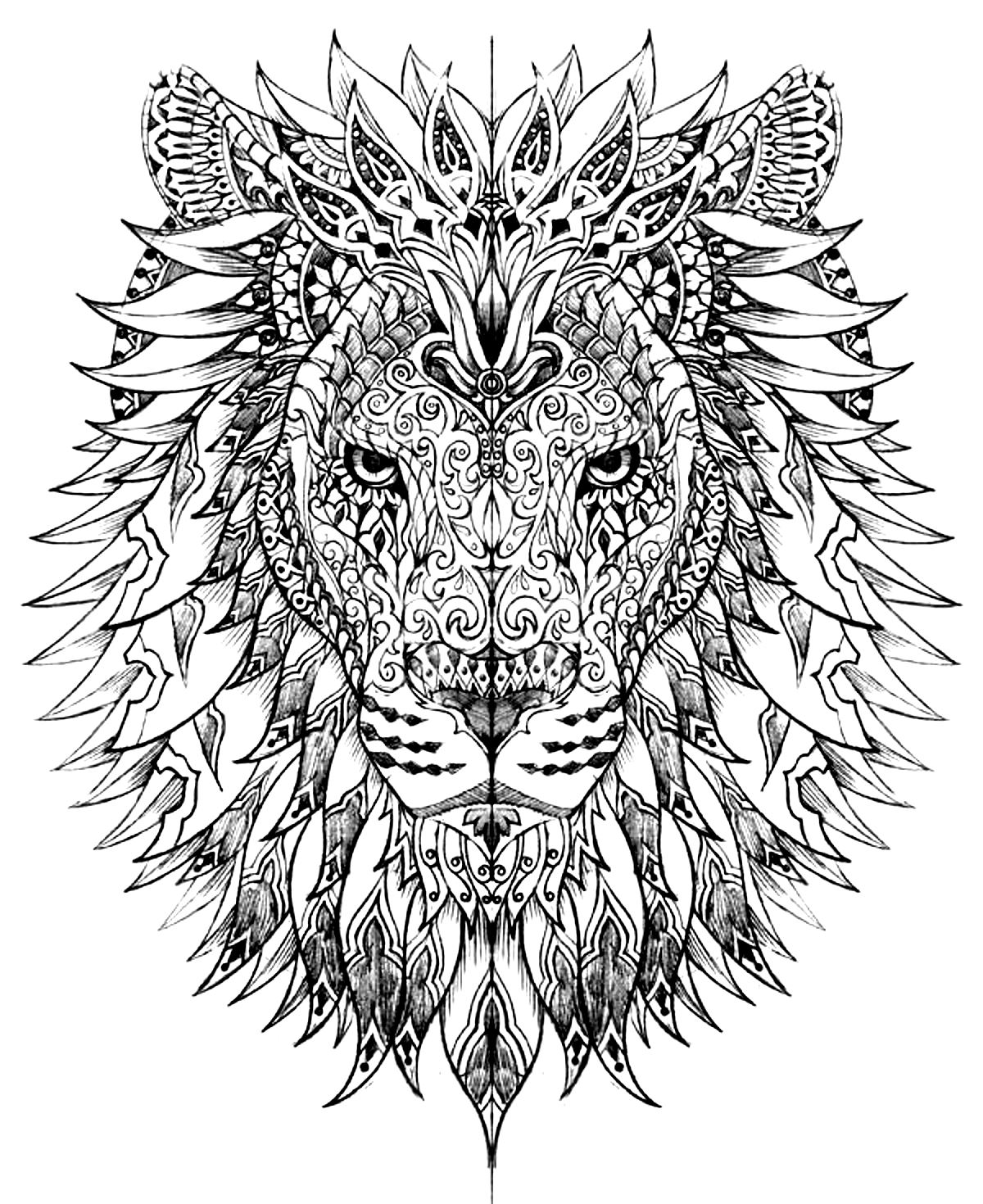 Download Hard Coloring Pages for Adults - Best Coloring Pages For Kids