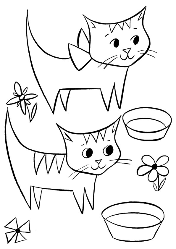 Free Printable Kitten Coloring Pages For Kids - Best Coloring Pages For ...