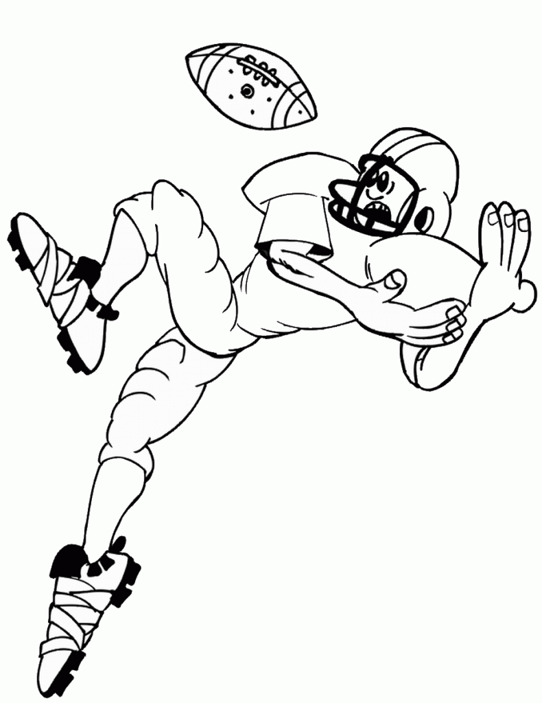 Free Printable Football Coloring Pages for Kids - Best Coloring Pages ...