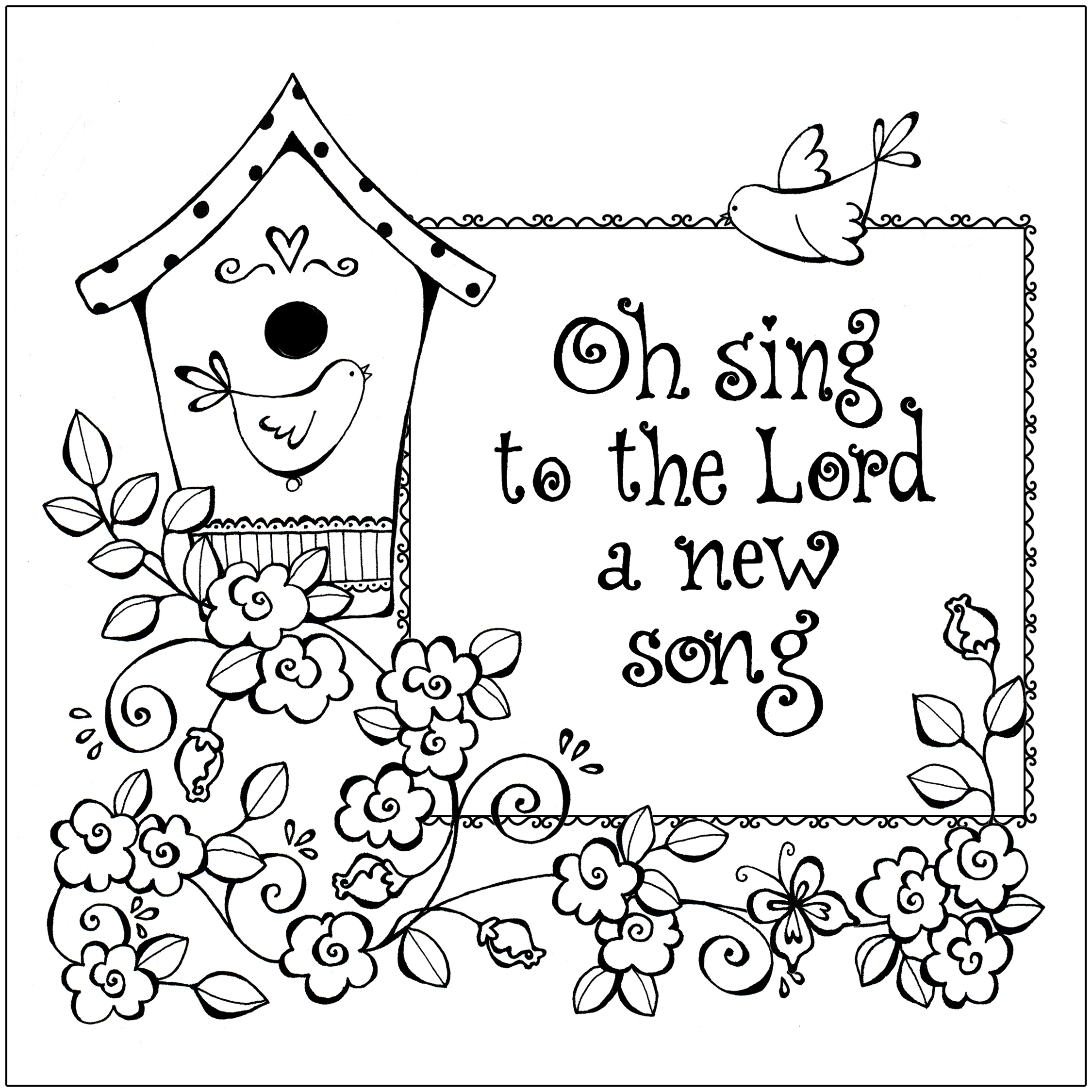 Download Free Printable Christian Coloring Pages for Kids - Best ...