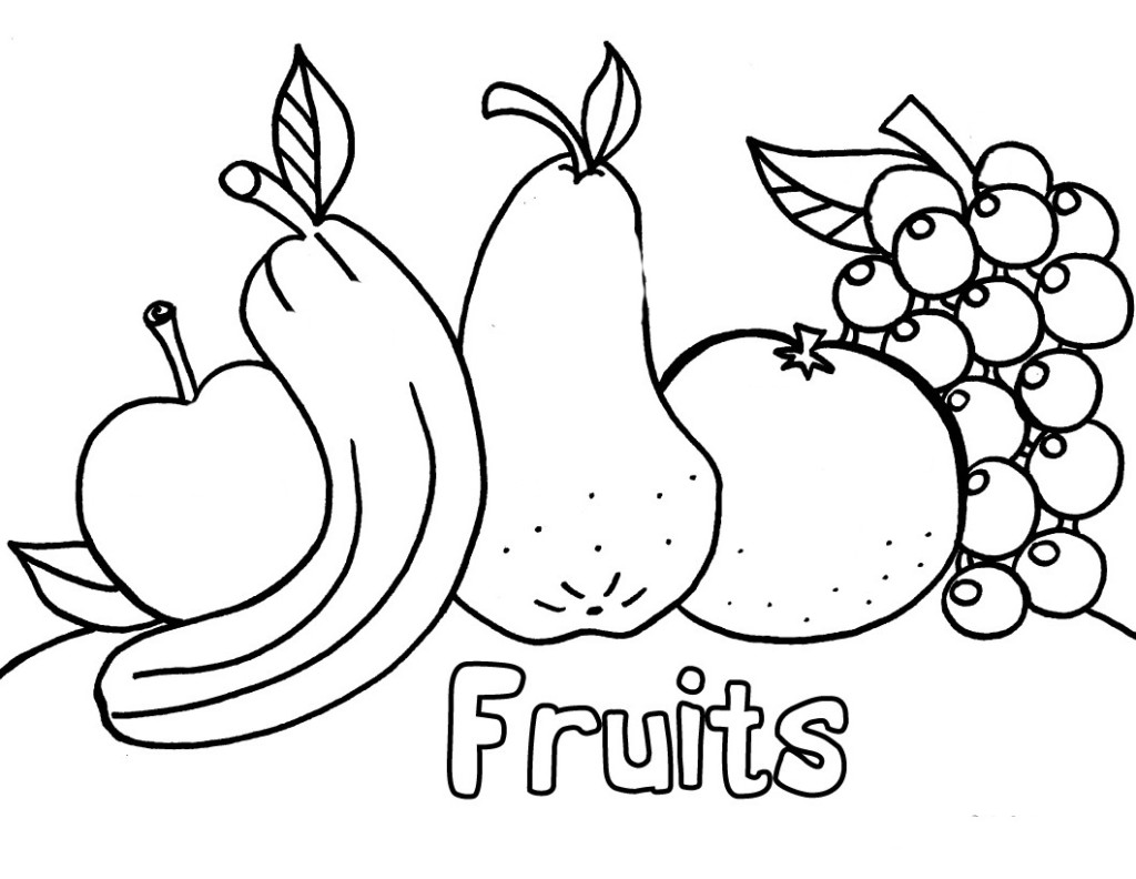 Free Printable Preschool Coloring Pages - Best Coloring  