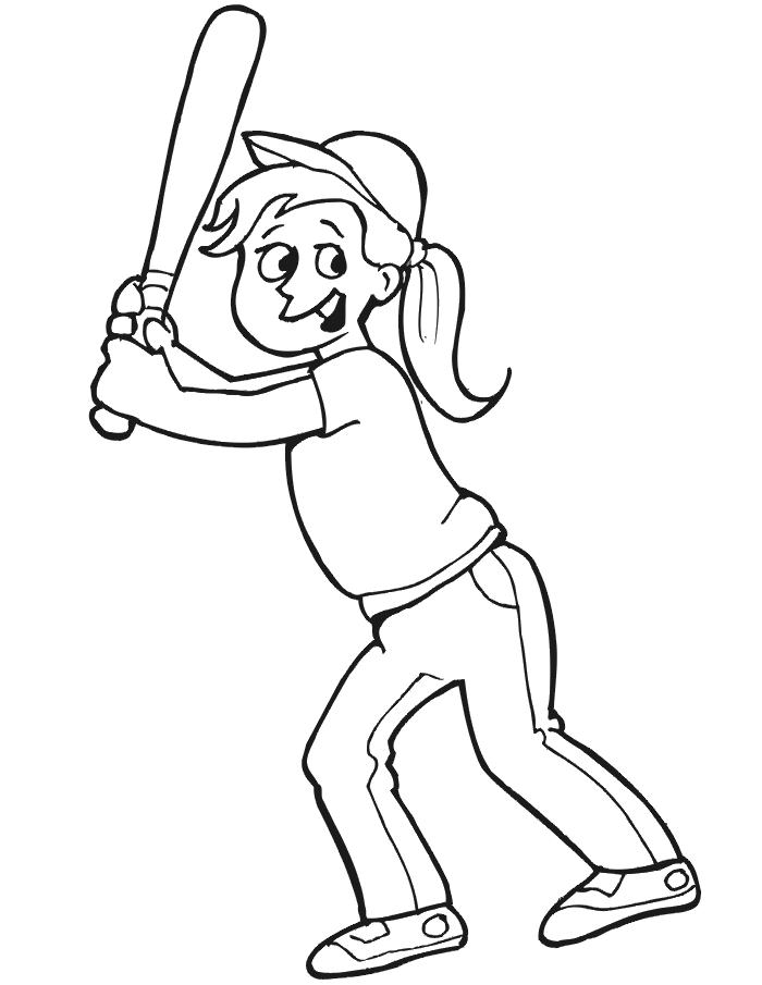 Free Printable Baseball Coloring Pages for Kids - Best Coloring Pages ...