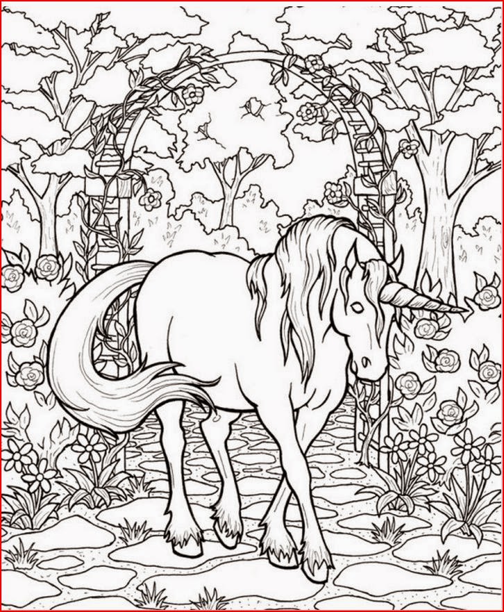 Coloring Pages Fantasy 1