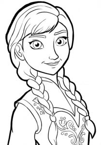 free printable frozen coloring pages for kids  best