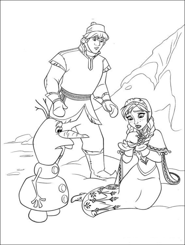 Free Printable Frozen Coloring Pages for Kids - Best Coloring Pages For Kids