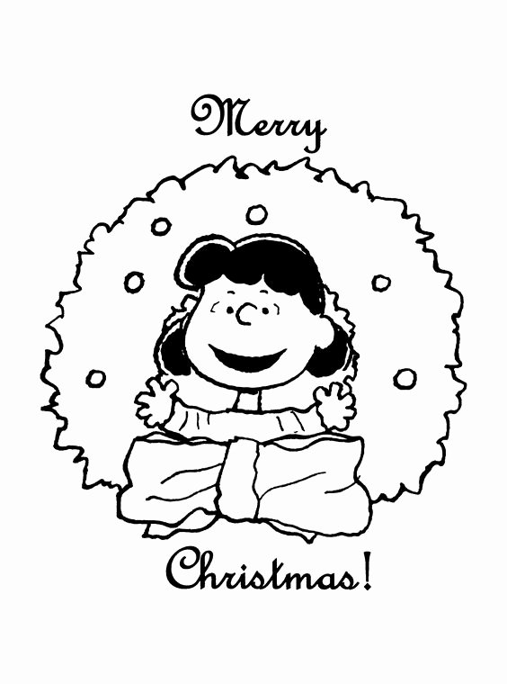free printable charlie brown christmas coloring pages for