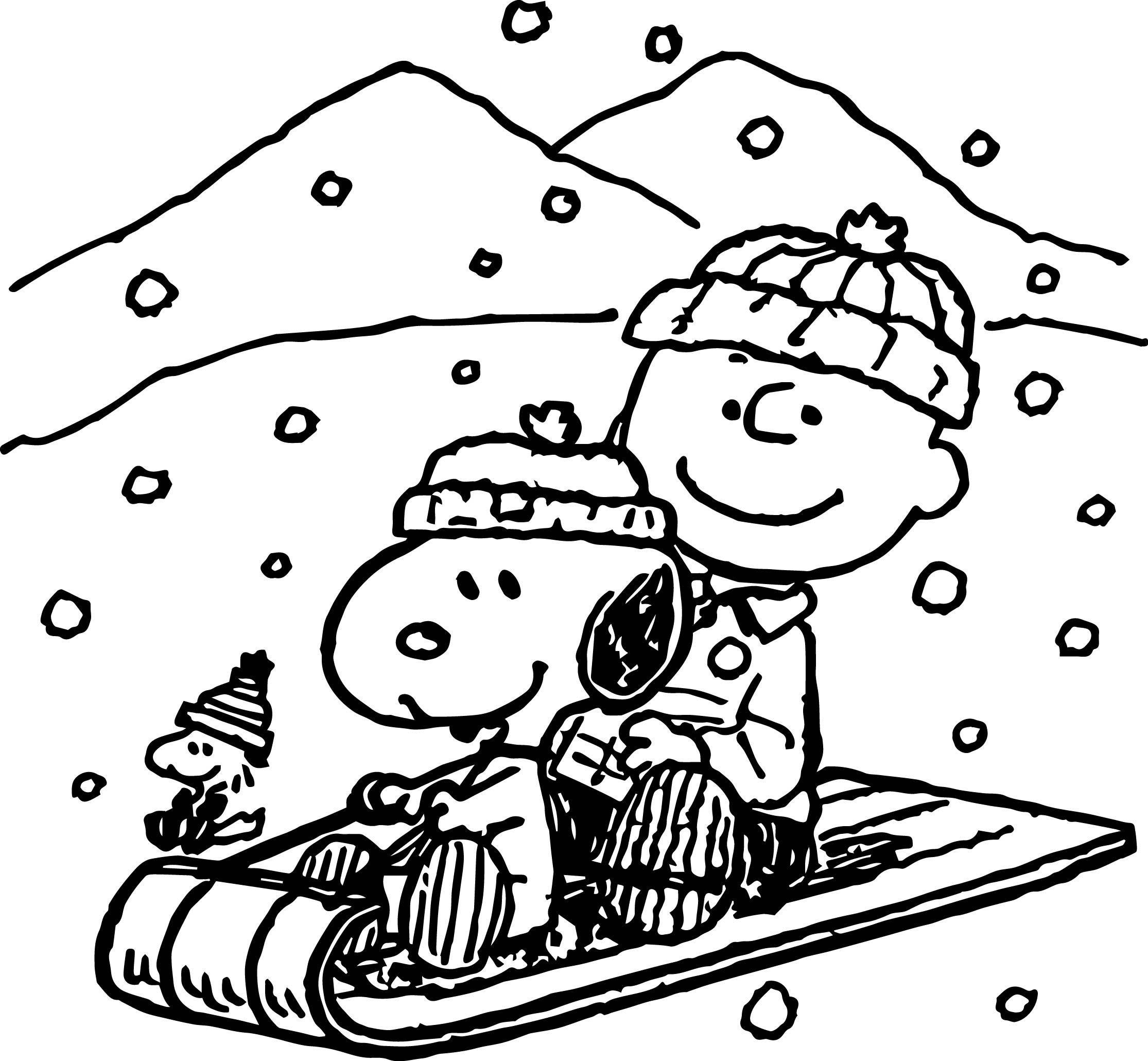 Free Printable Charlie Brown Christmas Coloring Pages For Kids Best Coloring Pages For Kids