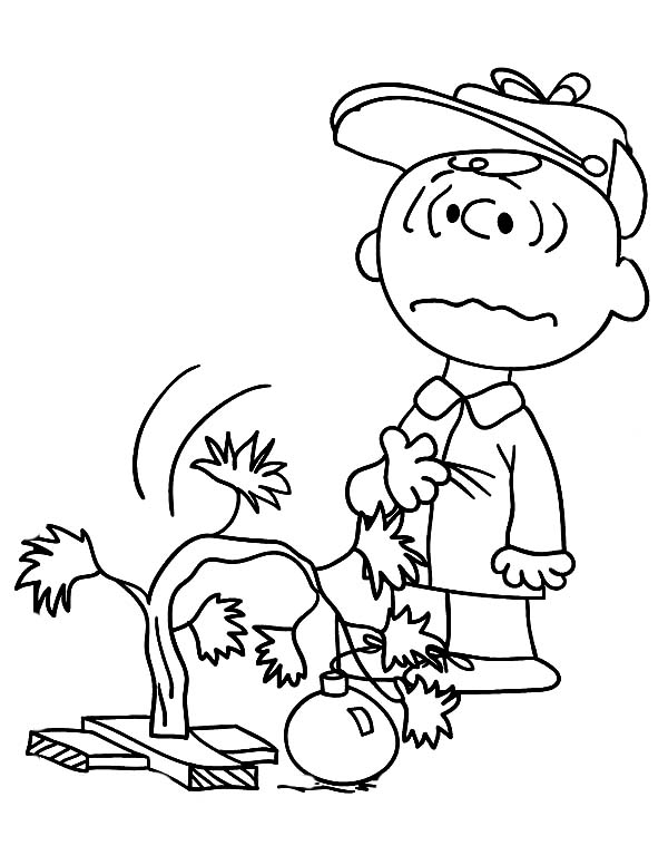 charlie brown and lucy coloring pages