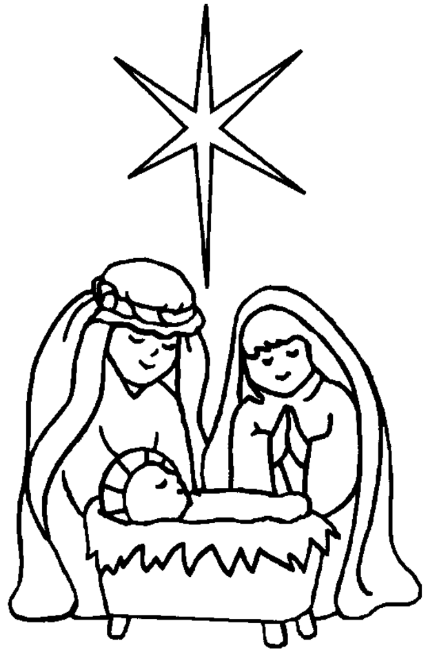 nativity activity pages