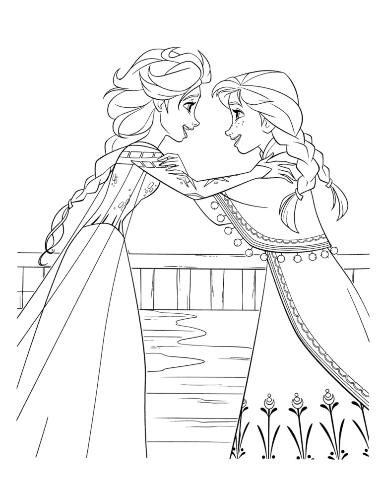 Free Printable Elsa Coloring Pages for Kids - Best Coloring Pages For Kids