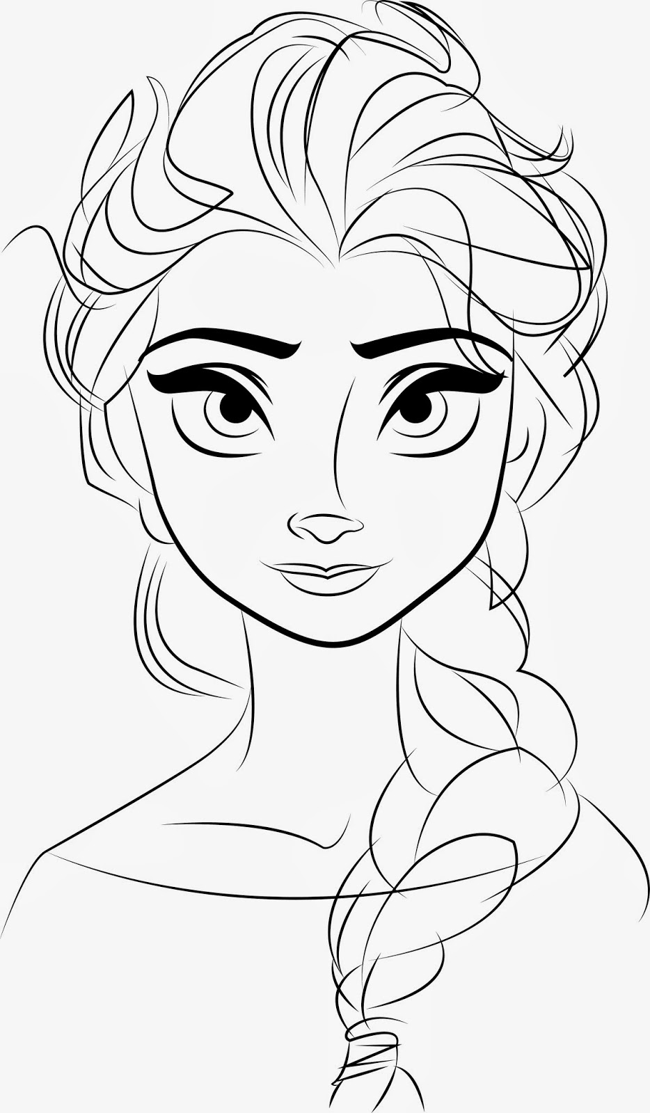 Download Free Printable Elsa Coloring Pages for Kids - Best Coloring Pages For Kids