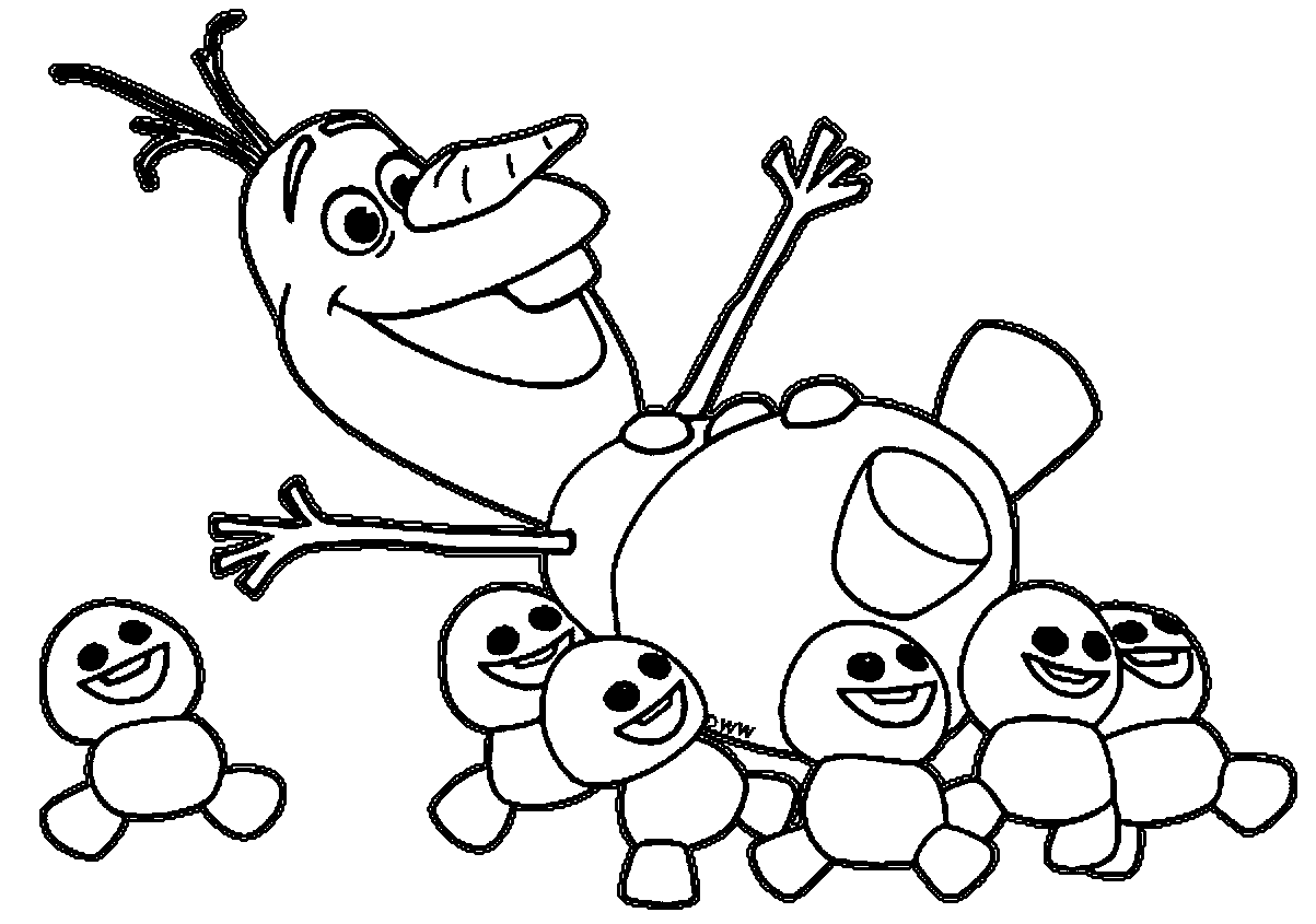 Frozens Olaf Coloring Pages Best Coloring Pages For Kids