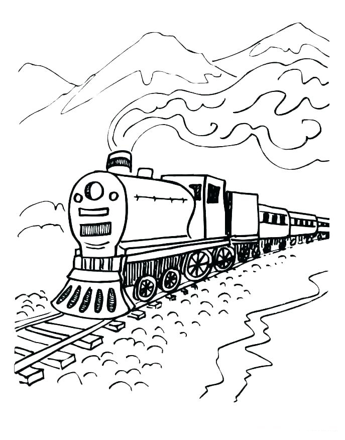 Polar Express Coloring Pages - Best Coloring Pages For Kids