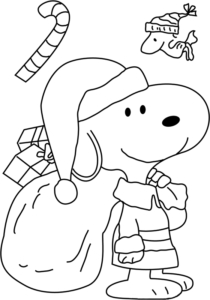 Free Printable Charlie Brown Christmas Coloring Pages For Kids - Best ...