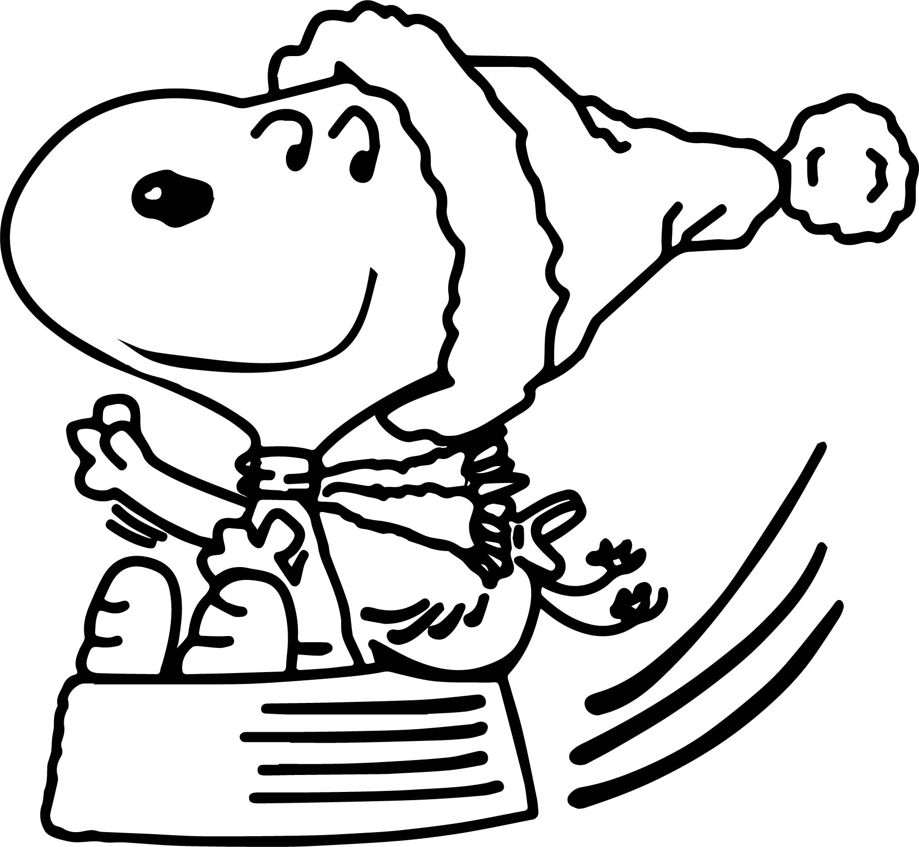 Free Printable Charlie Brown Christmas Coloring Pages For Kids - Best