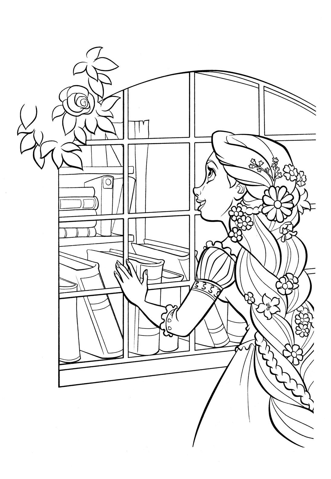Rapunzel Coloring Pages - Best Coloring Pages For Kids