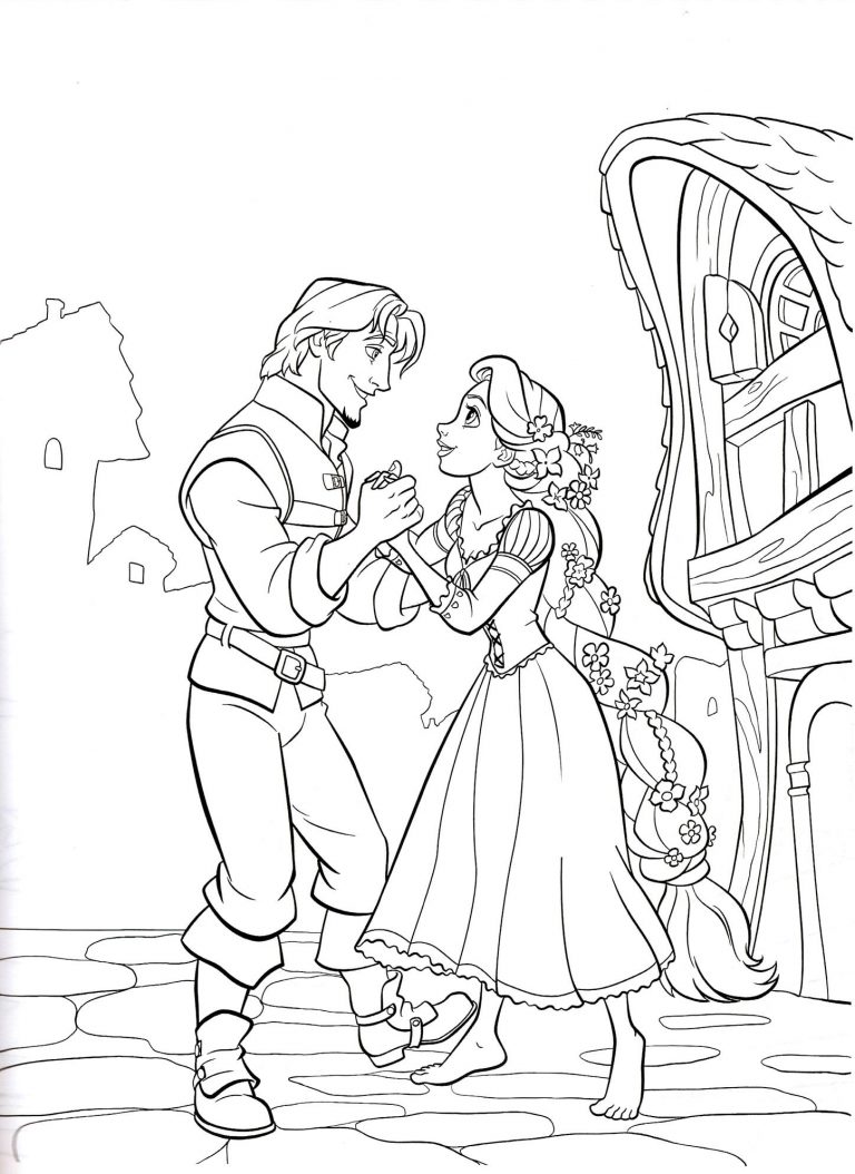 Rapunzel Coloring Pages - Best Coloring Pages For Kids