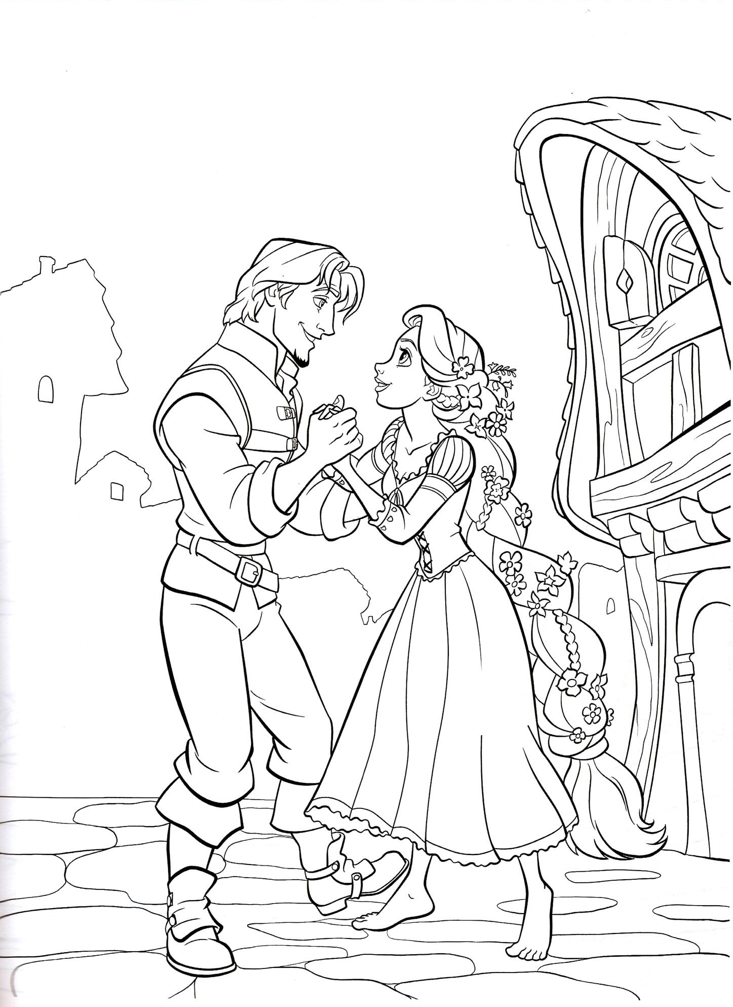 Rapunzel Coloring Pages Best Coloring Pages For Kids