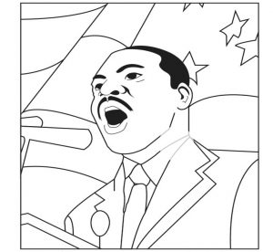 Martin Luther King Jr Coloring Pages and Worksheets - Best Coloring ...