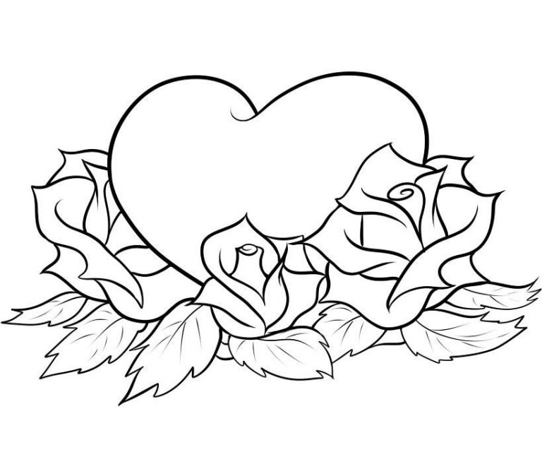 Valentine Coloring Pages - Best Coloring Pages For Kids