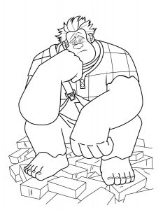 wreckit ralph coloring pages  best coloring pages for kids