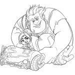 Download Free Wreck-it Ralph Coloring Pictures