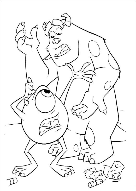 Monsters Inc Coloring Pages Best Coloring Pages For Kids