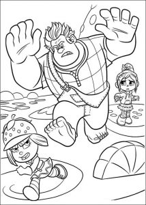 wreckit ralph coloring pages  best coloring pages for kids